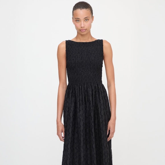 Hill House Home The Cosima Nap Dress - Black Fil Coupé Size MBlack Fil Coupé / M - Picture 3 of 3